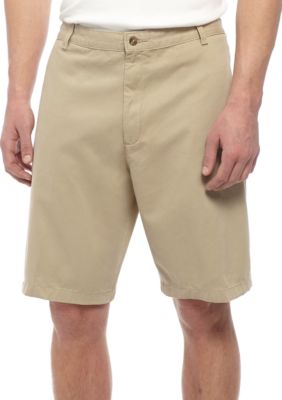 Saddlebred&reg; Big & Tall Cell Pocket Flat Front Shorts