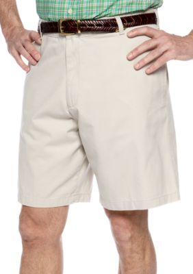 Saddlebred Big & Tall Flat Front Twill Shorts