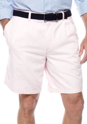Saddlebred Big & Tall Pleated Twill Shorts