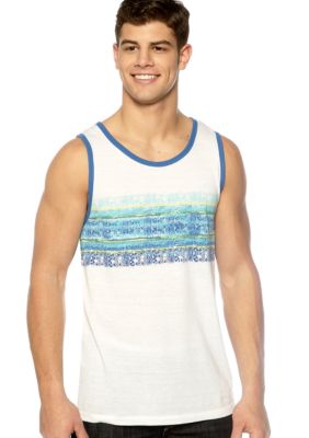Red Camel Tribal Stripe Tank