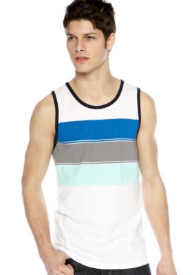 Red Camel Triple Chest Stripe Tank
