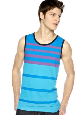 Red Camel Multi Stripe Tank