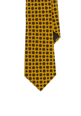 Lauren Ralph Lauren Neckwear Hand-Block Silk Tie