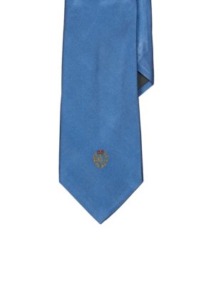 Lauren Ralph Lauren Neckwear Signature Crest Solid Silk Tie