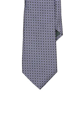 Lauren Ralph Lauren Neckwear Circle Jacquard Silk Tie