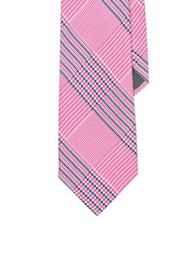 Lauren Ralph Lauren Neckwear Prince of Wales Printed Silk Tie