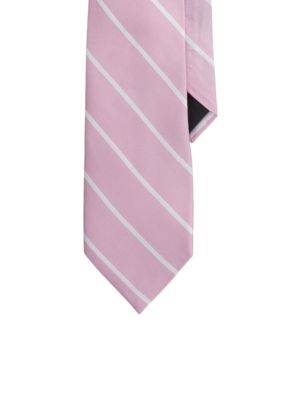 Lauren Ralph Lauren Dress Shirt Striped Silk Tie