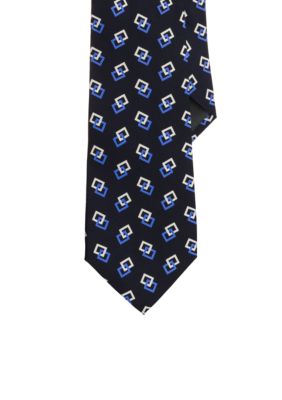 Lauren Ralph Lauren Neckwear Deco-Print Silk Tie
