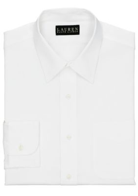 Lauren Ralph Lauren Dress Shirt Slim-Fit Pinpoint Non-Iron  Dress Shirt