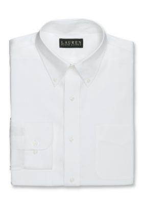 Lauren Ralph Lauren Dress Shirt Slim-Fit Pinpoint Non-Iron