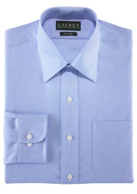 Lauren Ralph Lauren Dress Shirt Classic-Fit Non-Iron Herringbone Dress Shirt