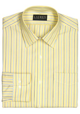Lauren Ralph Lauren Dress Shirt Classic-Fit Bennett Striped Cotton Broadcloth Dress Shirt