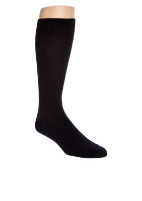 Saddlebred Diamond Textured Bamboo Dress Socks - Single Pair