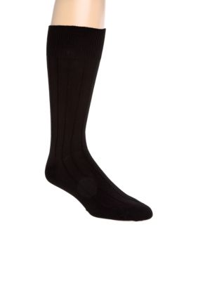 Saddlebred&reg; Ribbed Modal Dress Socks - Single Pair