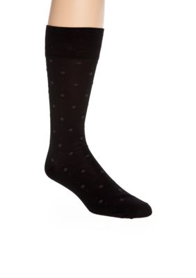 Saddlebred&reg; Diamond Pattern Dress Socks - Single Pair