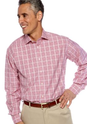 Thomas Dean Plaid Button Down Shirt