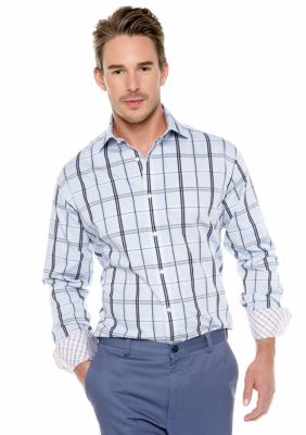 Thomas Dean Check Sport Shirt