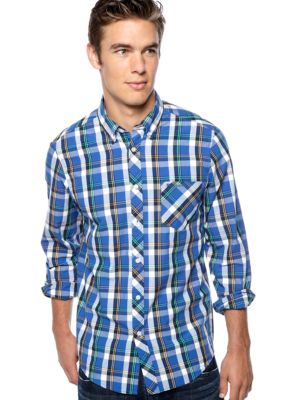Ben Sherman&reg; Pop Plaid Shirt