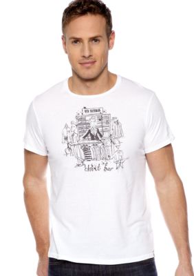 Ben Sherman Shirt Bar Graphic Tee