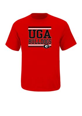 Section 101 by Majestic Big & Tall Georgia Bulldogs Screen Tee