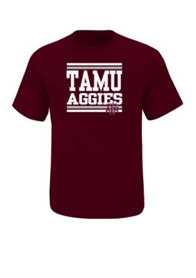 Section 101 by Majestic Big & Tall Texas A& M Aggies Screen Tee