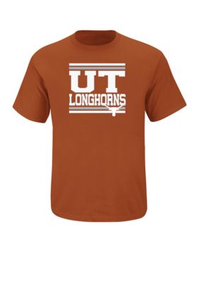 Section 101 by Majestic Big & Tall Texas Longhorns Screen Tee