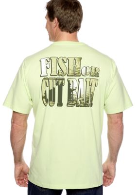 Saddlebred Big & Tall Fish Or Cut Bait Screen Tee