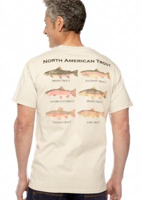 Saddlebred N. American Trout Screen Tee