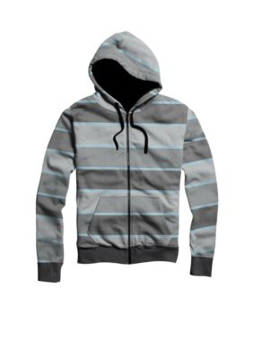 Hybrid Twisted Stripe Hoodie