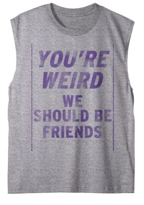 Hybrid You're Weird Muscle Tee