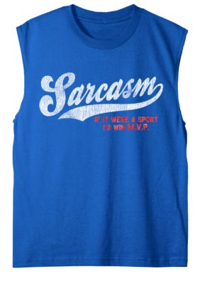 Hybrid Sarcasm Muscle Tee