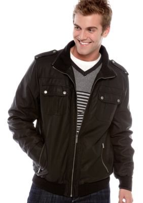 Buffalo Faux Leather Moto Jacket
