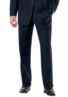 Nautica Navy Herringbone Suit Separate Pants