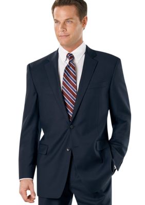 Nautica Navy Herringbone Suit Separate Coat