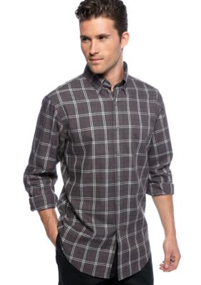 Black Brown 1826 Ansel Plaid Shirt
