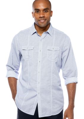 Black Brown 1826 Capital Check Shirt