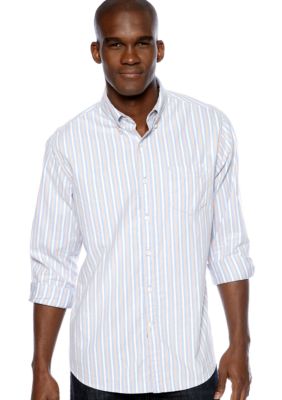 Black Brown 1826 Multi Stripe Oxford Shirt