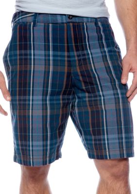 Black Brown 1826 Pensacola Plaid Short