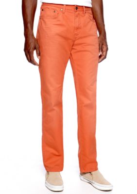 Black Brown 1826 Five-Pocket Washed Pants