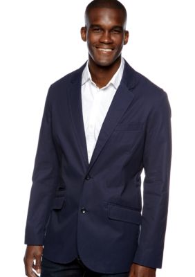 Black Brown 1826 Two-Button Blazer