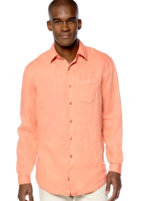 Black Brown 1826 Linen Shirt