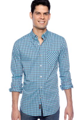 Black Brown 1826 Liberty Gingham Shirt