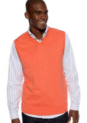 Black Brown 1826 Supima Sweater Vest