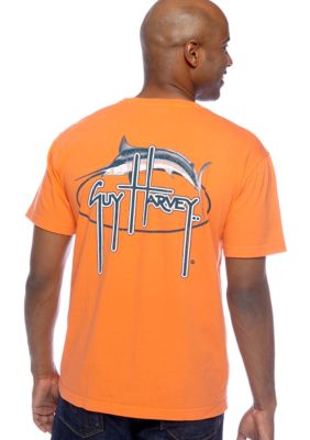 Guy Harvey Vintage Marlin Oval Pocket Tee