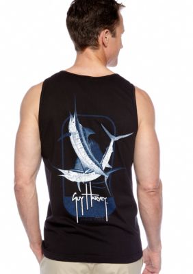 Guy Harvey Vintage Airborne Pocket Tank