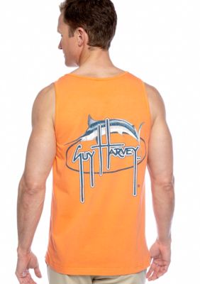 Guy Harvey Vintage Marlin Oval Pocket Tank