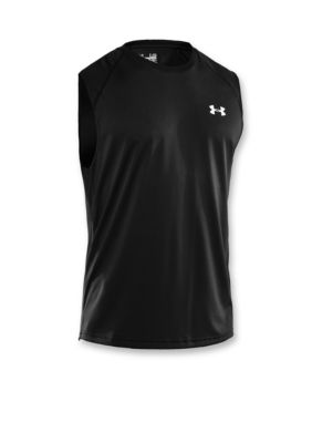 Under Armour Black Sleeveless Tech Tee