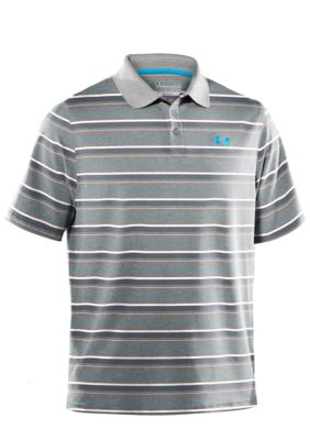 Under Armour Heather Stripe Polo