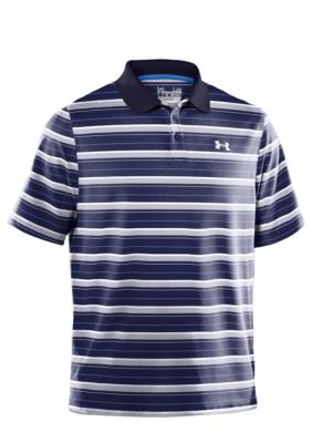 Under Armour Heather Stripe Polo