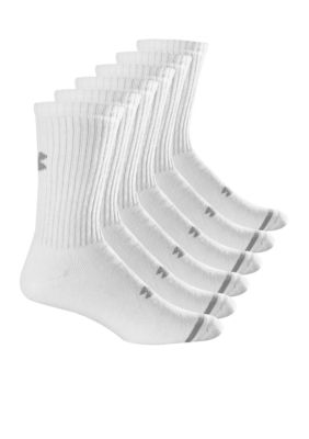 Under Armour 6-Pack Athletic Crew Socks